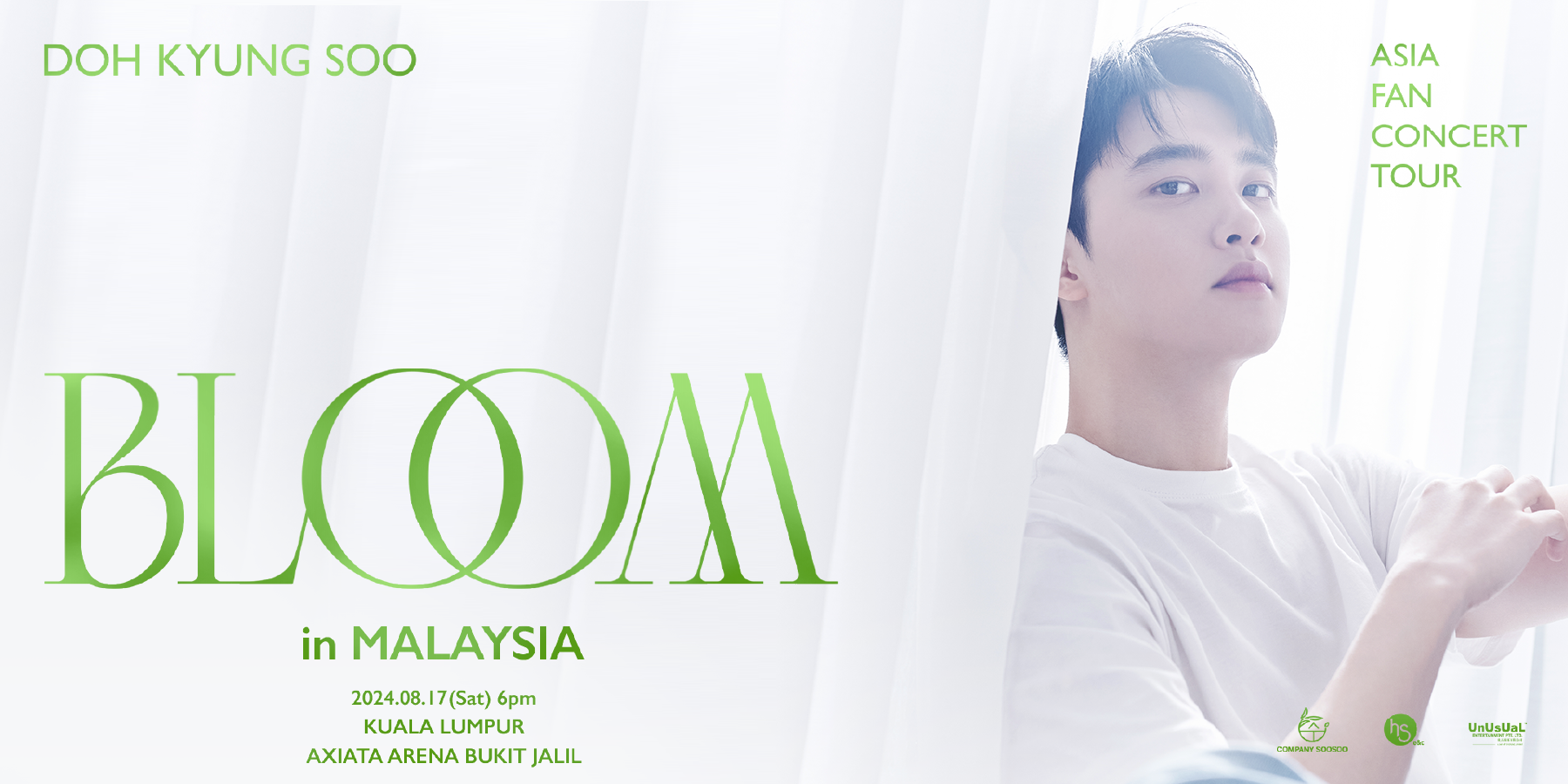 DOH KYUNG SOO ASIA FAN CONCERT TOUR "BLOOM" in MALAYSIA